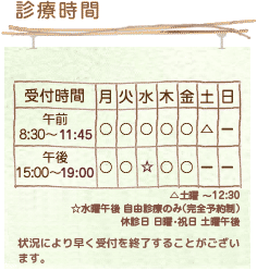 診療時間